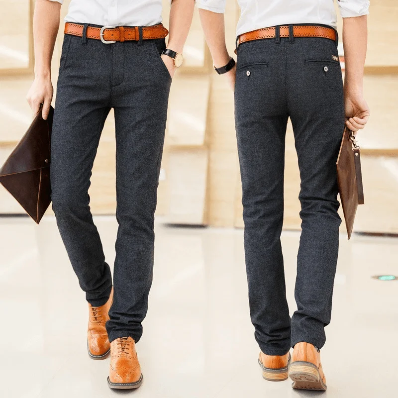 Men'S Casual Pants Business Casual Men'S ClothingStirrup Pants