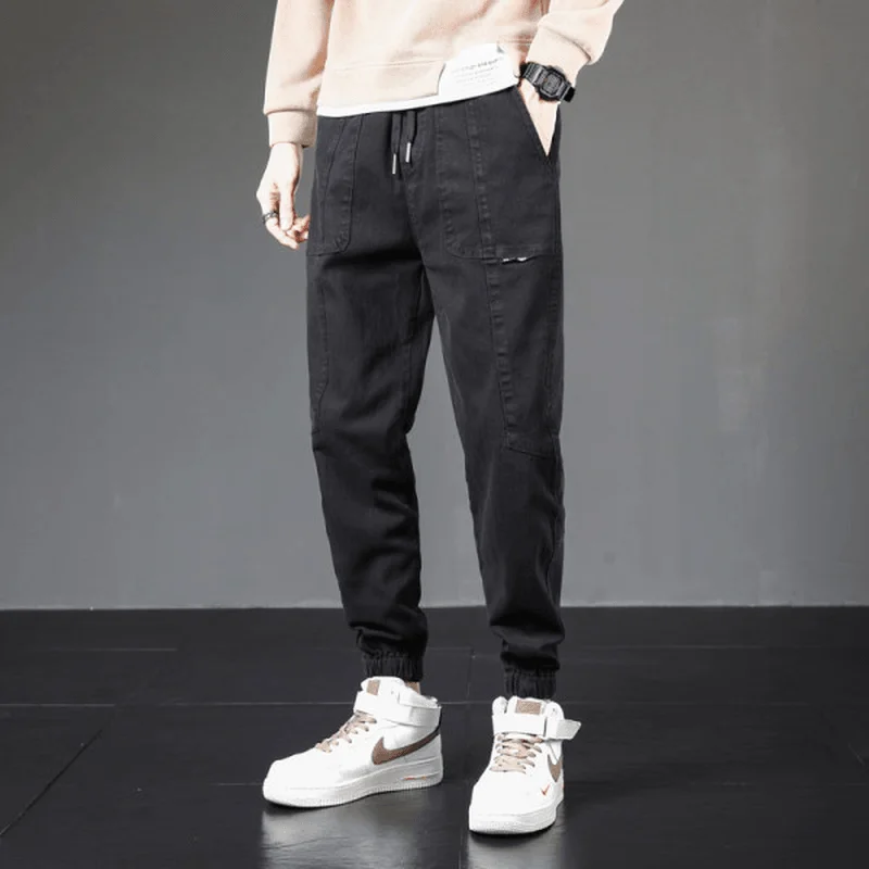 Casual Pants Men'S Harem Loose Cargo TrousersSnow Pants