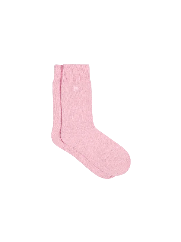 Mens Recycled Cashmere Socks—sakura pinkKnit Shirt