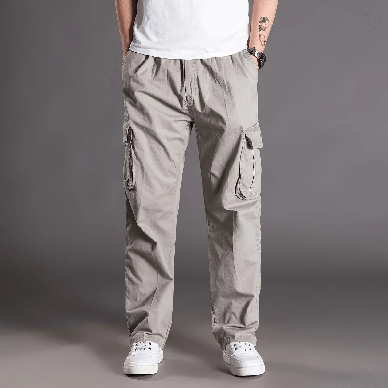 New Men'S Spring and Summer Casual Pants Men'S OverallsHunting Pants