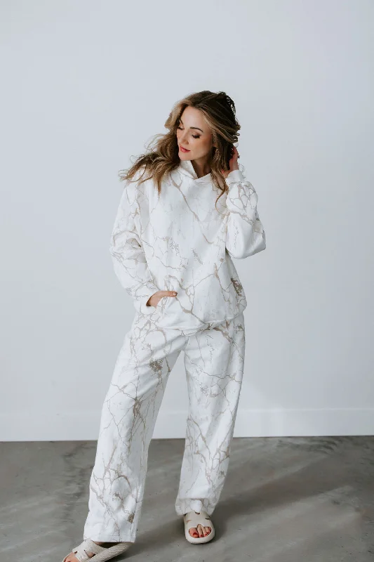 Marble Wide Leg Pant by Lily & LottieJeans