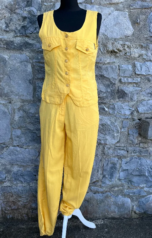 90s yellow pants&top uk 8-10Utility Pants