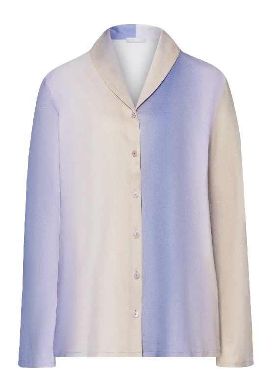 Loie Ombre Shawl Collar Cotton Shirt | Sunrise Ombre 74881-2160Beaded Shirts