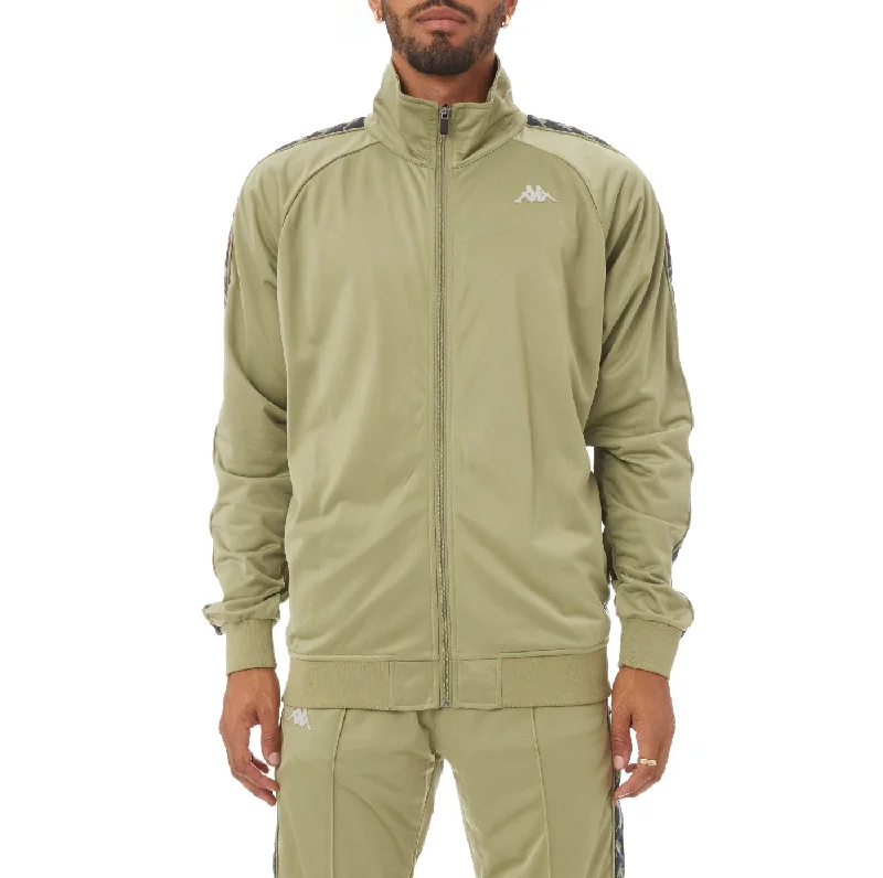 Work Jackets222 BANDA DULLO TRACK JACKET - GREEN SALVIA