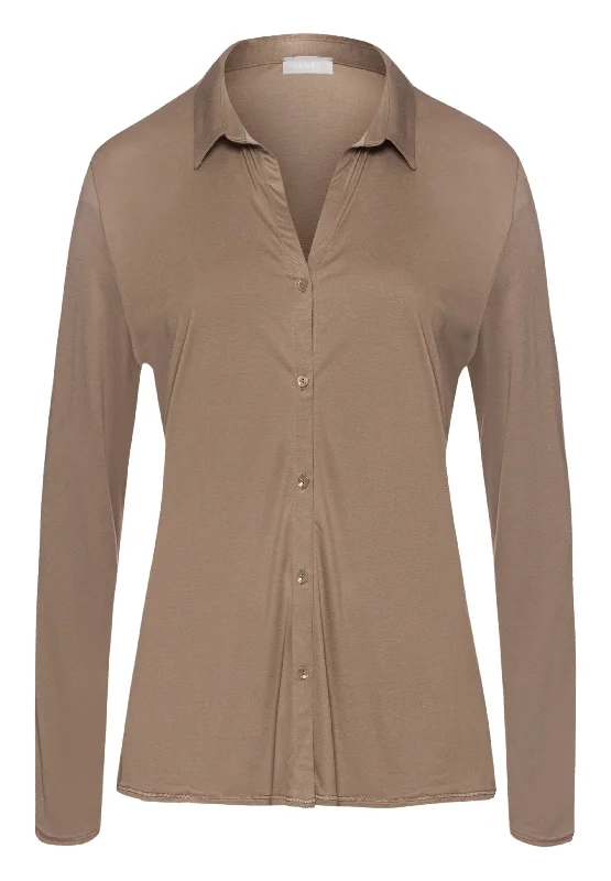 Grand Central TENCEL™ and Silk Shirt | Taupe 77305-2847Thermal Shirts