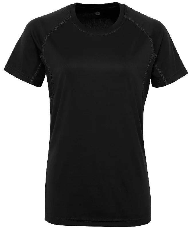 Retro JacketsBlack - Women's TriDri® panelled tech tee