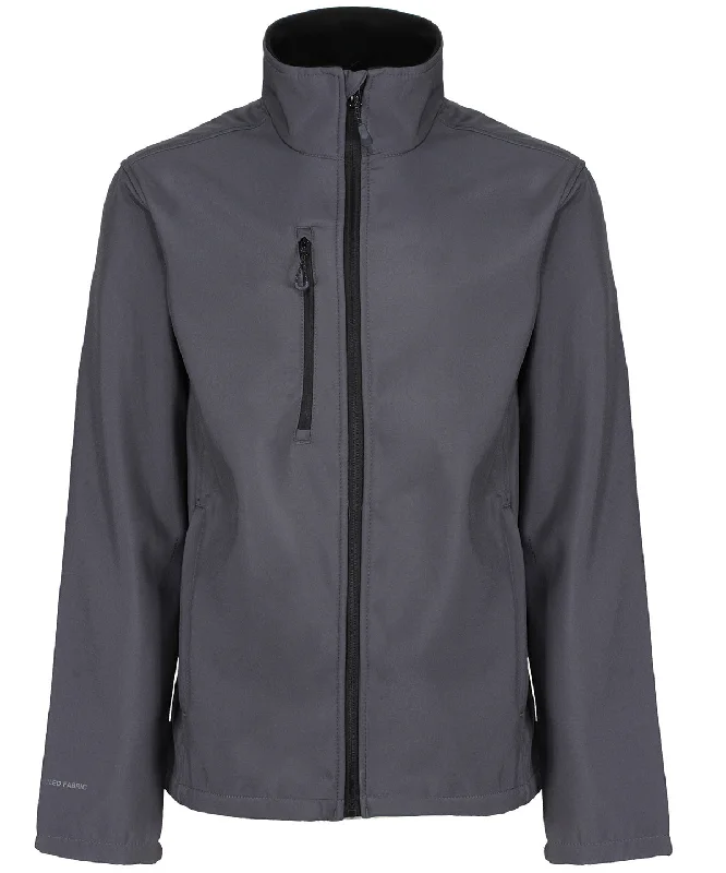 High-Fashion JacketsSeal Grey - Honestly Made recycled softshell jacket