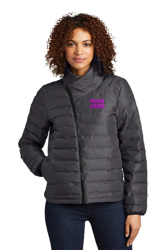 Motorcycle JacketsOGIO Ladies Street Puffy Custom Jackets, Tarmac Grey