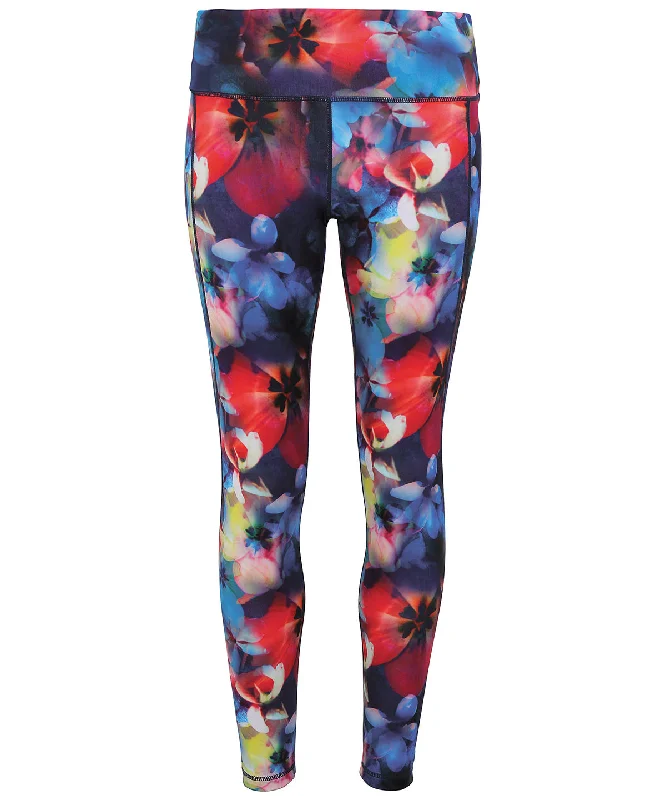 Hiking JacketsMulti - Women's TriDri® performance flower leggings full-length