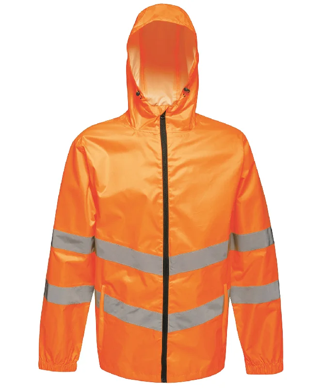 Track JacketsOrange - High-vis pro pack-away jacket