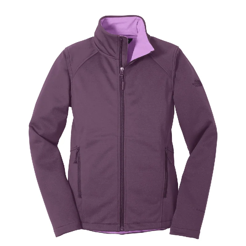 Skateboard JacketsThe North Face Women's Blackberry Wine Ridgeline Soft Shell Jacket