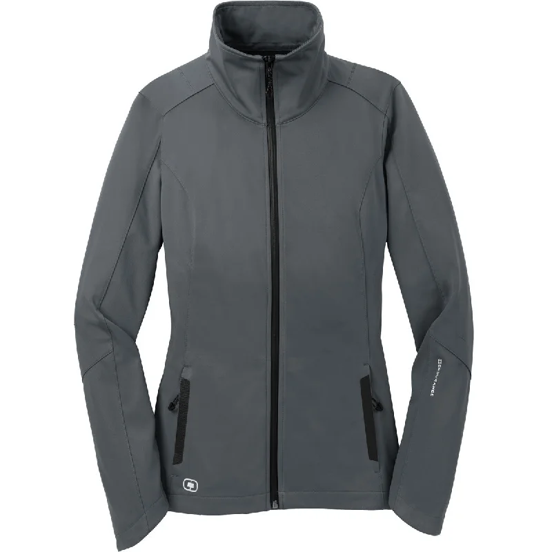 Designer JacketsOGIO Endurance Women's Gear Grey Crux Soft Shell