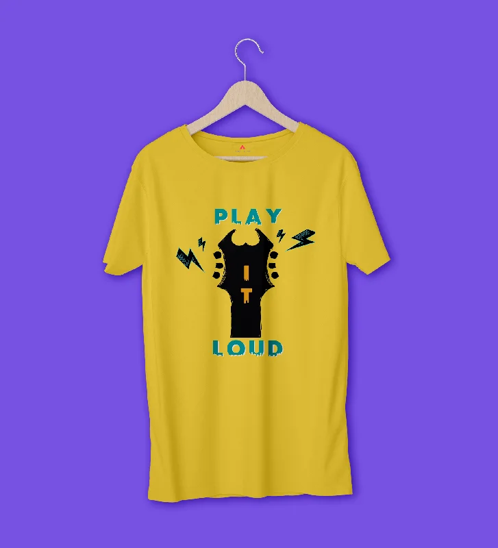 "PLAY IT LOUD" - HALF-SLEEVE T-SHIRTSFitted T-Shirts