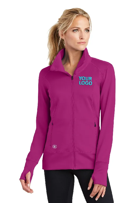 High-Fashion JacketsOGIO ENDURANCE Ladies Fulcrum Custom Jackets, Flush Pink