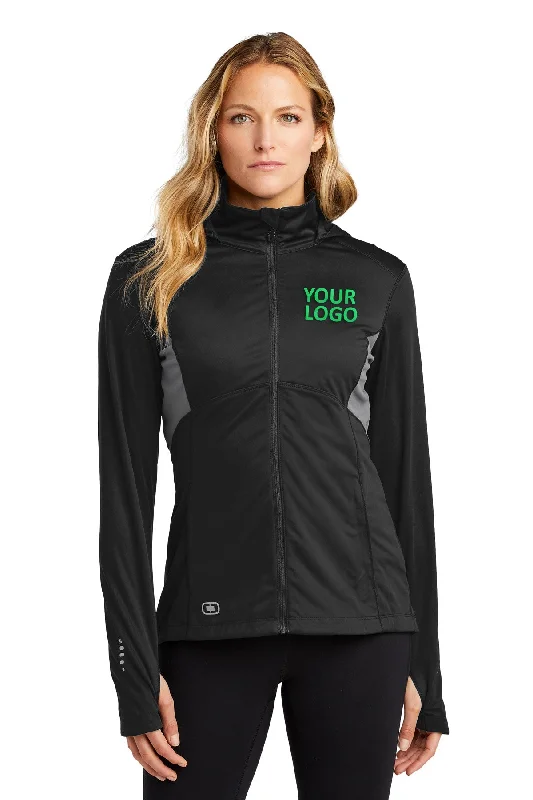 Layered JacketsOGIO ENDURANCE Ladies Pivot Customized Soft Shell Jackets, Blacktop