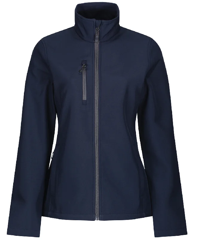 Cashmere JacketsNavy - Women's Honestly made recycled softshell jacket