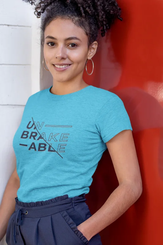 Unbreakable Printed T-shirt for womenCollege T-Shirts