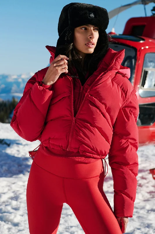 Velvet JacketsGlacier Puffer - Bold Red