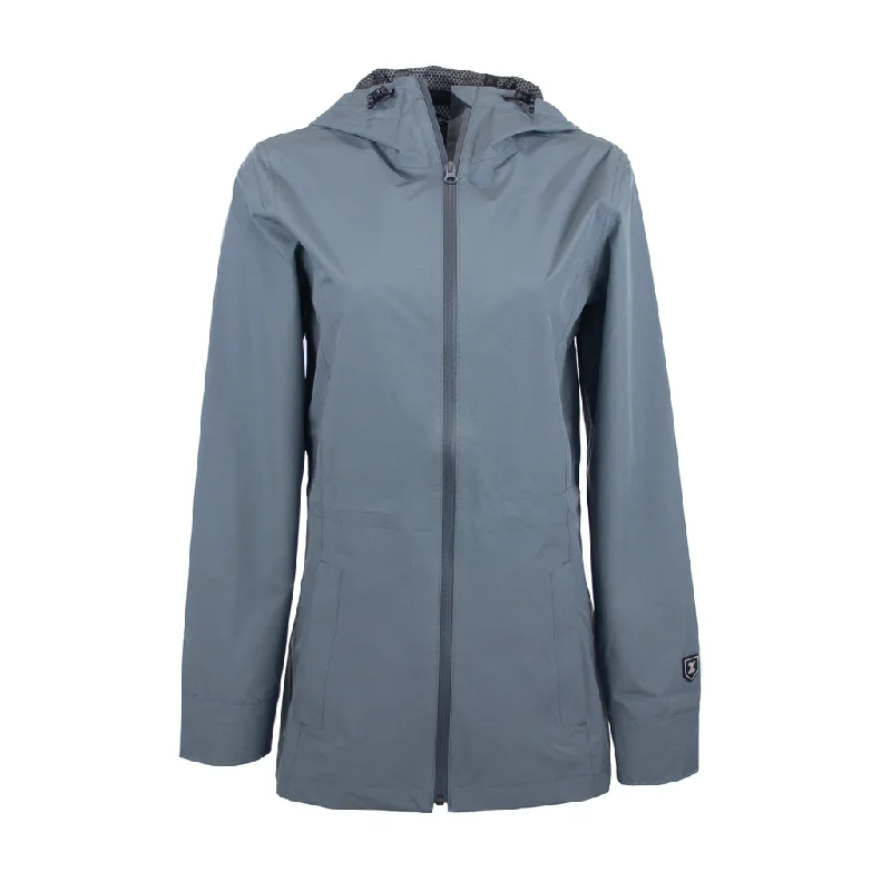 Tasseled JacketsZusa Women's Charcoal North Shore Rain Jacket