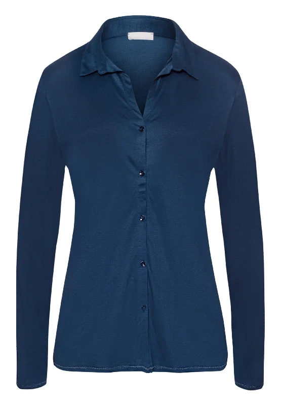 Grand Central TENCEL™ and Silk Shirt | Mystic Blue 77305-1652Cycling Shirts