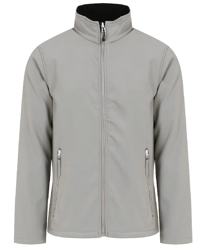 Pocketed JacketsMineral Grey/Black - Ascender 2-layer softshell