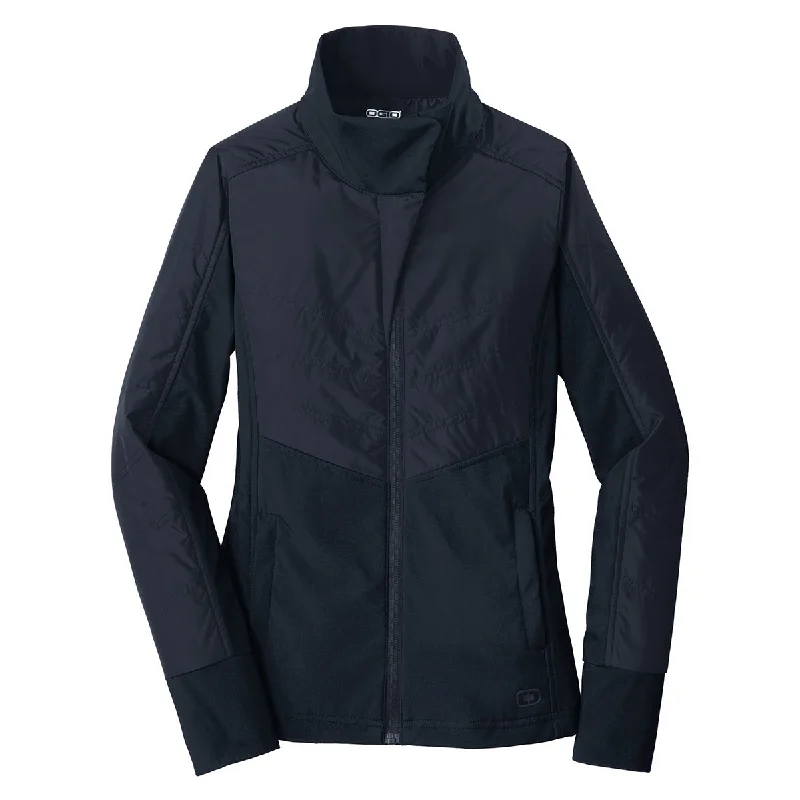 Safari JacketsOGIO Endurance Women's Propel Navy Brink Soft Shell