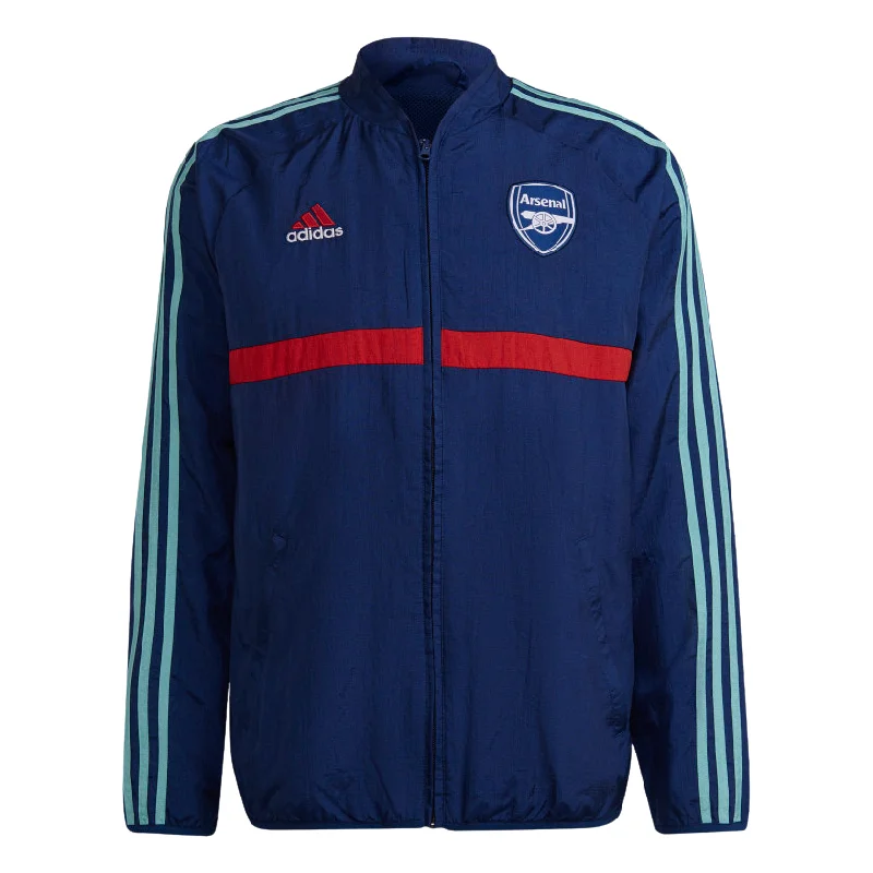 Varsity JacketsADIDAS ARSENAL ICONS WOVEN JACKET- MYSTERY BLUE