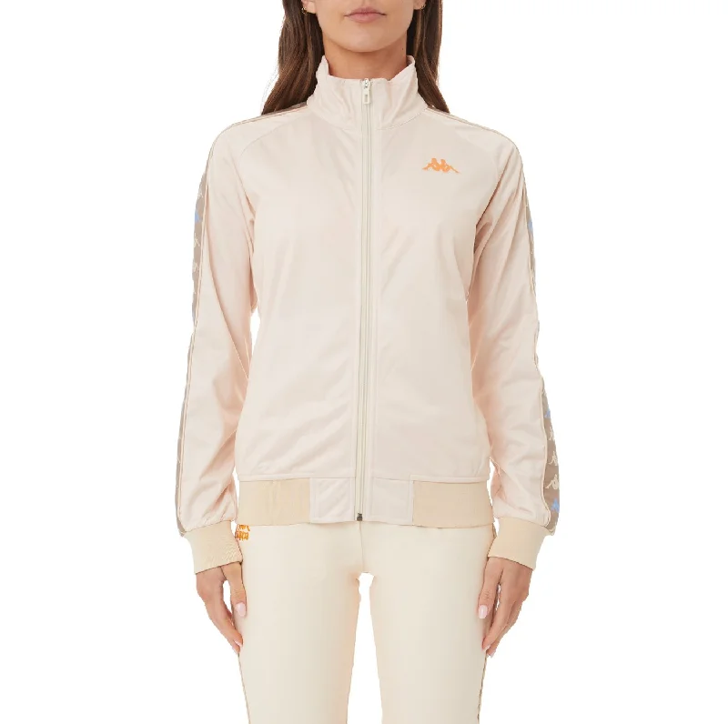 Designer JacketsKAPPA WOMENS 222 BANDA FARATSIHO TRACK JACKET - BEIGE