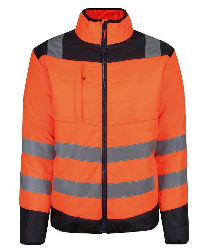 Denim JacketsOrange/Navy - Pro hi-vis thermal jacket