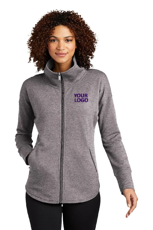 Embellished JacketsOGIO Ladies Luuma Custom Fleece Jackets, Petrol Grey