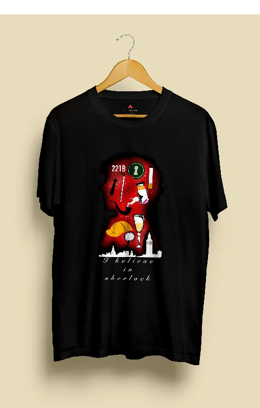 " MR.HOLMES " HALF-SLEEVE T-SHIRTSSequined T-Shirts