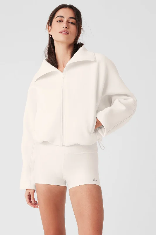 Linen JacketsTechnical Form Jacket - Ivory