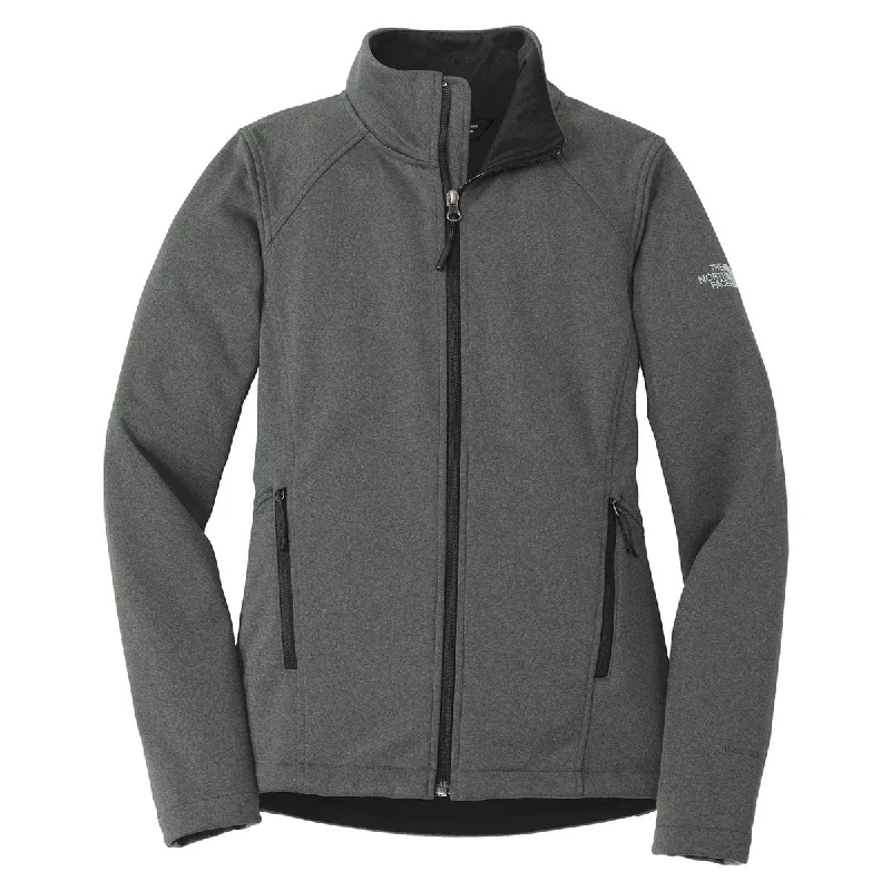 Outdoor JacketsThe North Face Women's Dark Grey Heather Ridgeline Soft Shell Jacket