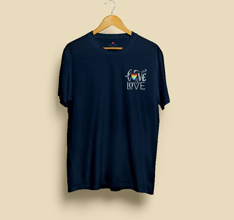 " LOVE IS LOVE "- HALF-SLEEVE T-SHIRTSCollaborative T-Shirts