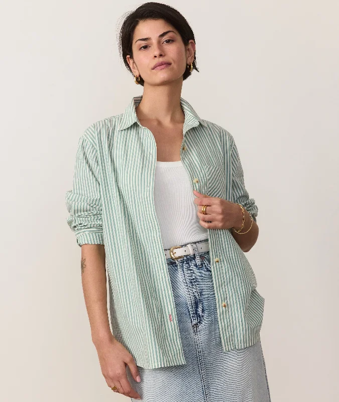 Jane Relaxed Shirt in Cali PoplinWrap Shirts