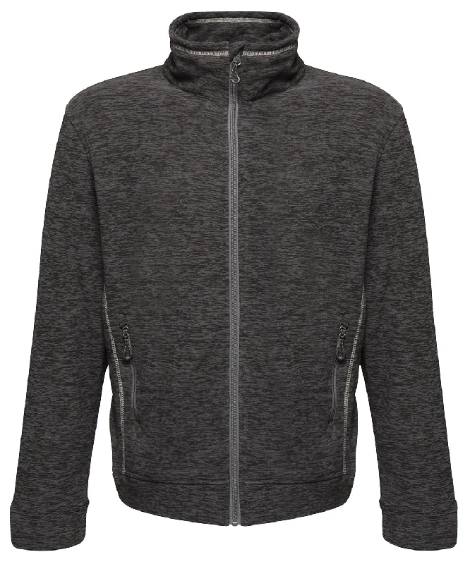 Cultural JacketsSeal Grey Marl - Thornly full-zip marl fleece