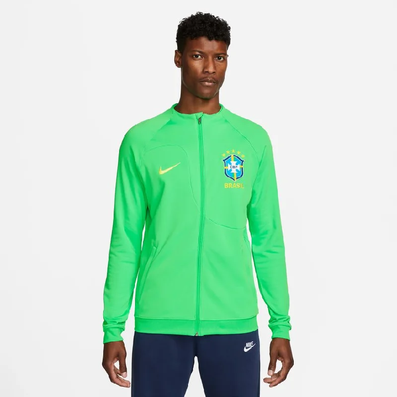 Denim JacketsNike Men's Brazil Academy Pro Knit Soccer Jacket