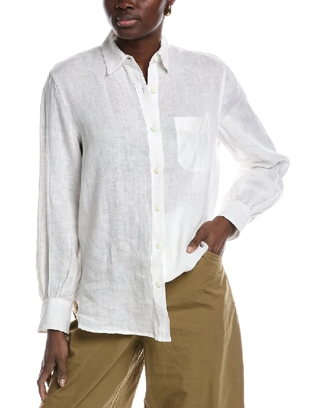 rag & bone Maxine Linen ShirtSatin Shirts