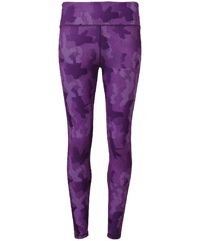 Performance JacketsCamo Purple - Women's TriDri® performance Hexoflage® leggings