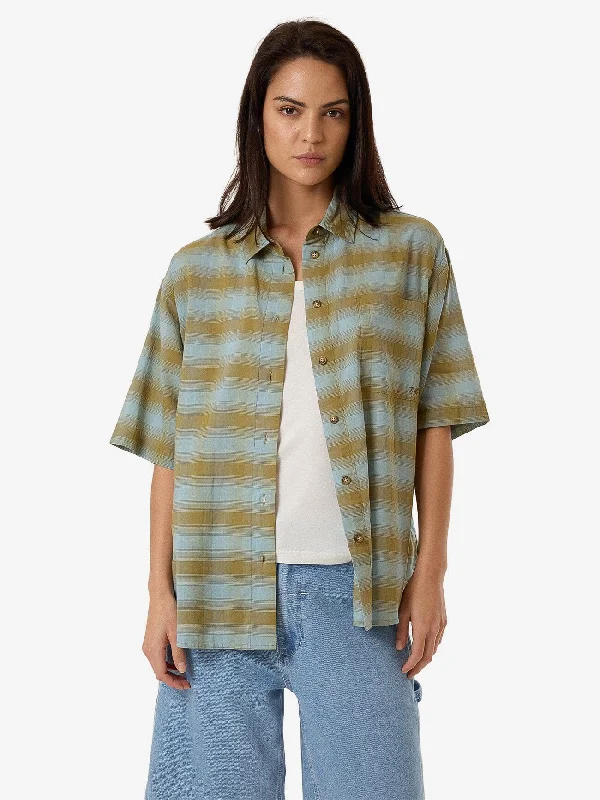 Ansley Shirt - Stone BlueOversized Shirts