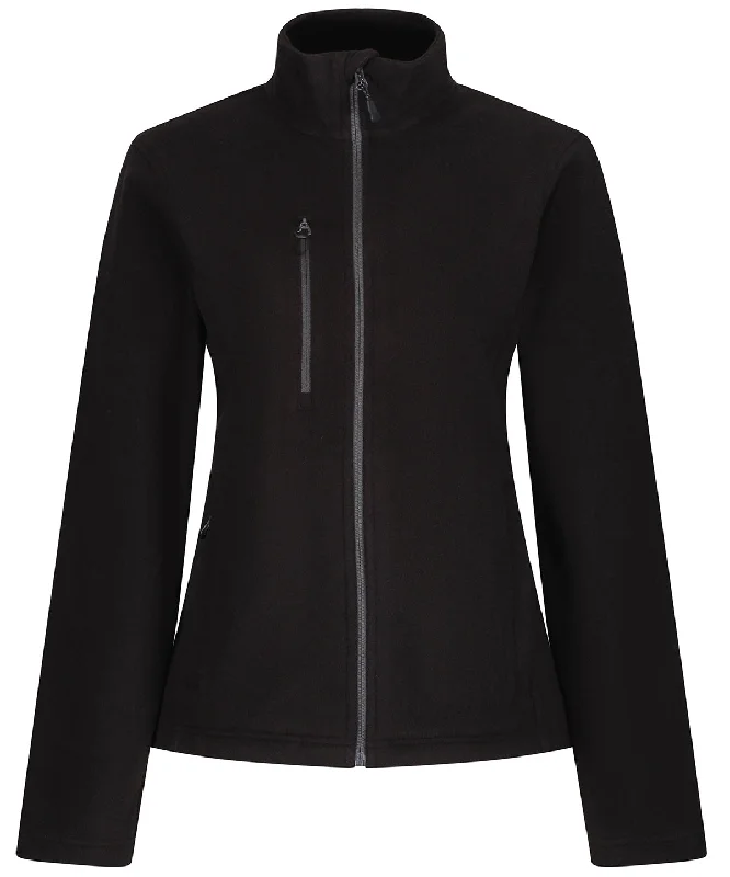 Wool JacketsBlack - Women's Honestly made recycled full zip fleece