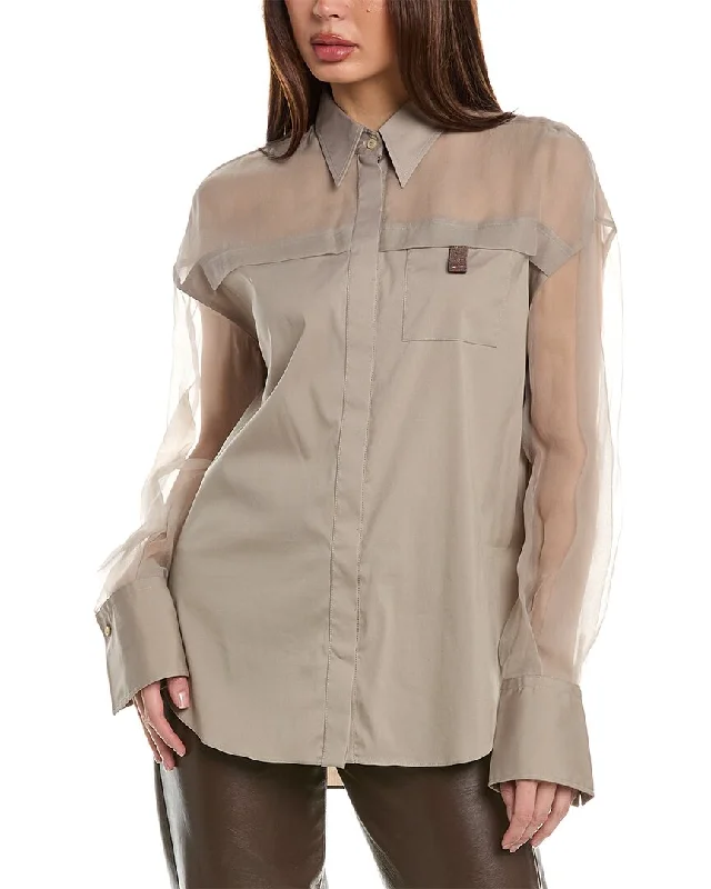 Brunello Cucinelli ShirtMetallic Shirts