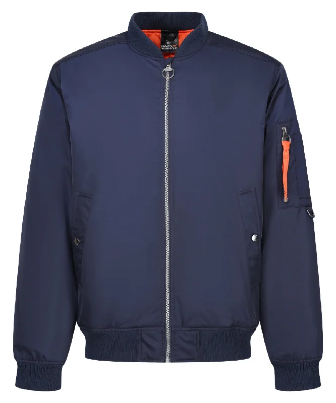 Ribbed Cuff JacketsNavy - Pro pilot jacket