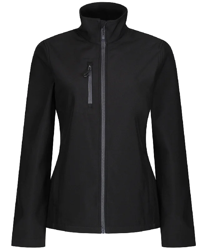 Reflective JacketsBlack - Women's Honestly made recycled softshell jacket