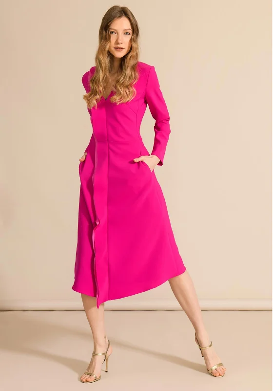 Waterproof DressCaroline Kilkenny River Midi Dress, Pink