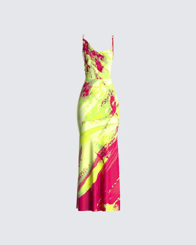 Waterproof DressEverleigh Abstract Print Dress