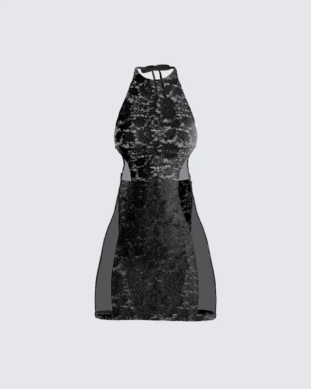 Asymmetrical DressMarla Lace Mini Dress