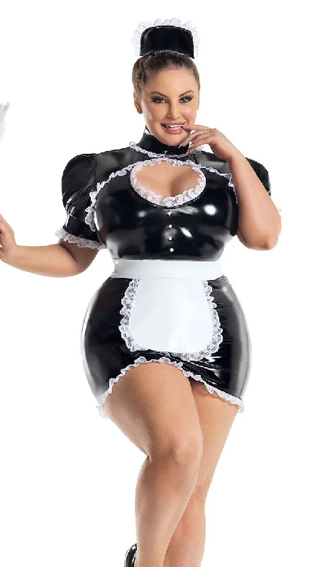 Knit TopPlus Size Maid for You Costume