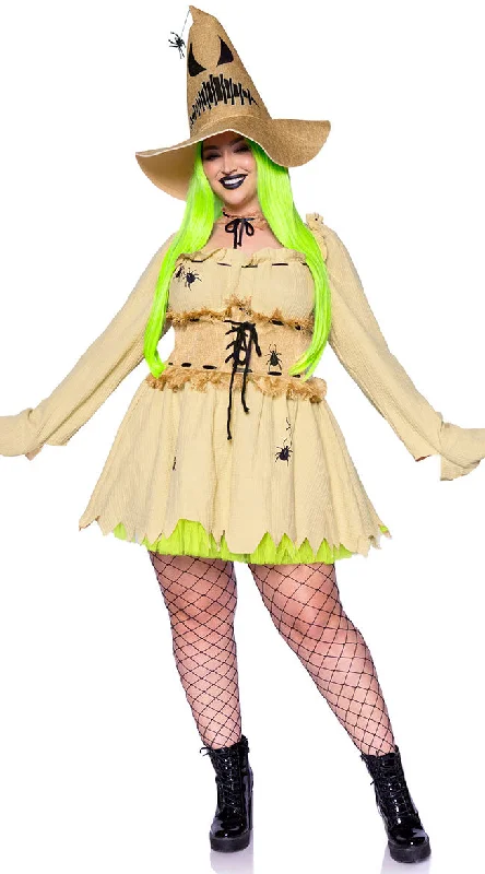 Large women's stretch topsPlus Size Bugged Out Baddie Costume