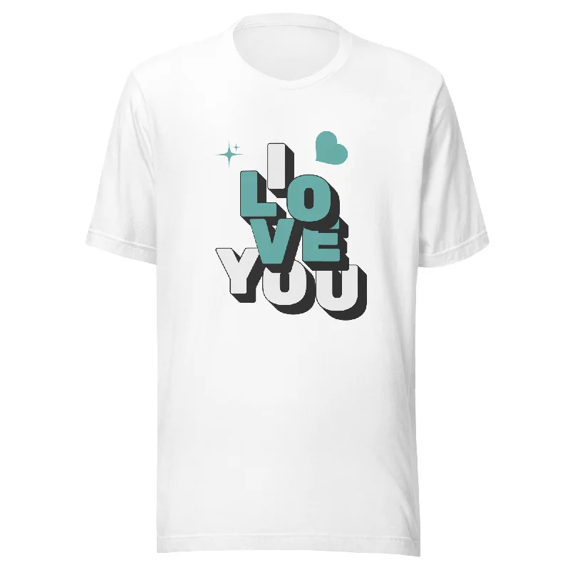 I Love You Graphics Staple Eco T-ShirtSlim Fit T-Shirts